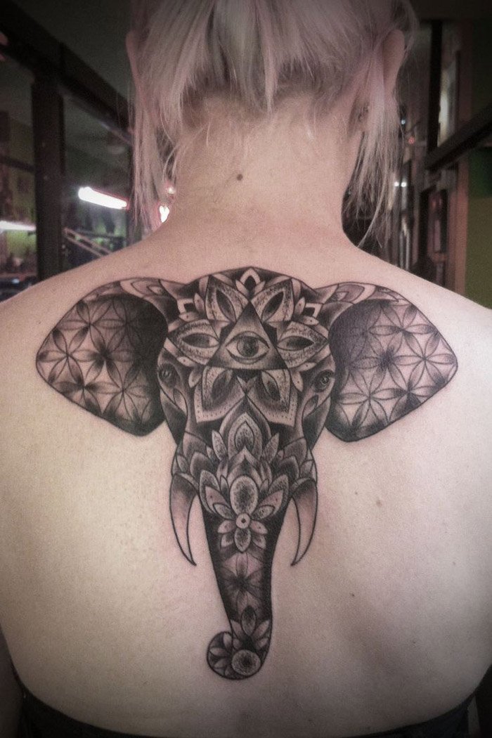 geometric-mandala-elephant-tattoo-design