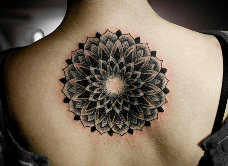 geometric-mandala-flower-tattoo