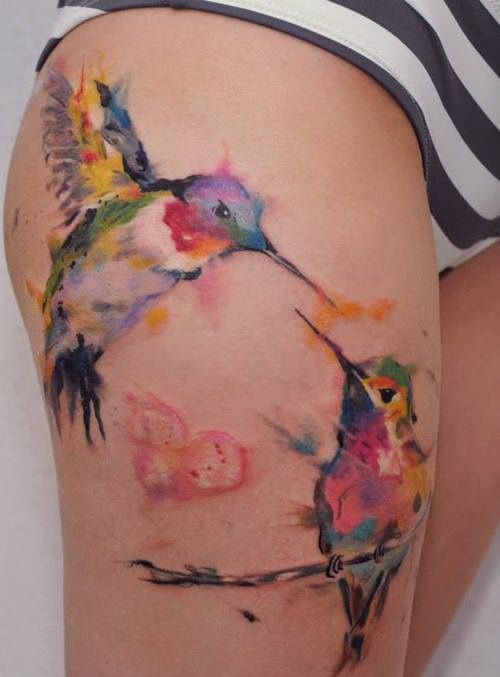 geometric-tattoo-design-birds-ideas