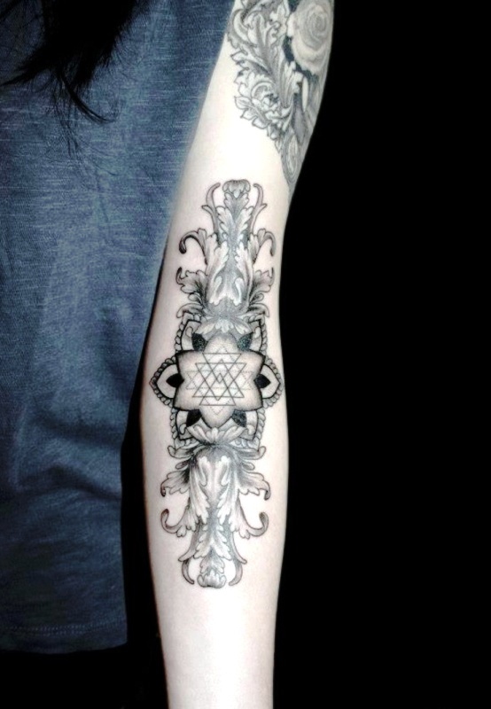 geometric-tattoo-inner-arm-ideas