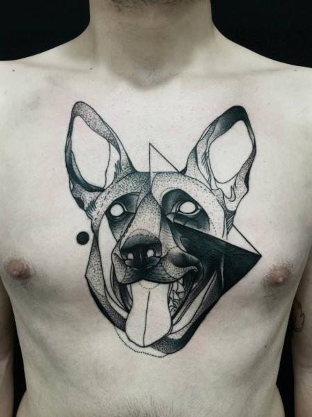 german-shepherd-tattoo-design