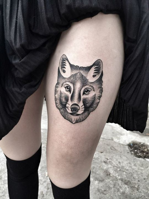 girl-wolf-tattoo-tumblr