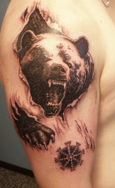 Geometric Tattoo Bear Ideas Yo Tattoo