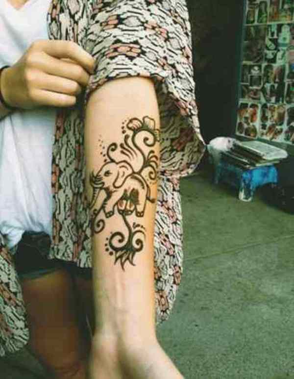 henna-elephant-tattoo