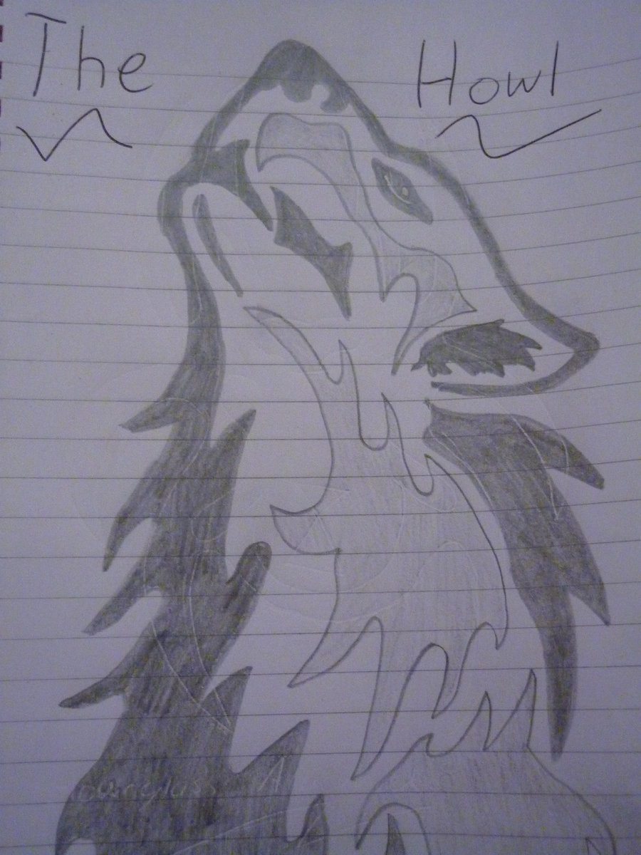howling-wolf-tattoo-drawing
