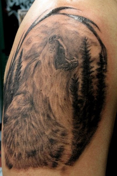 howling-wolf-tattoo-ideas