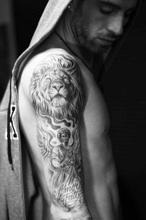 lion-sleeve-tattoos-for-men