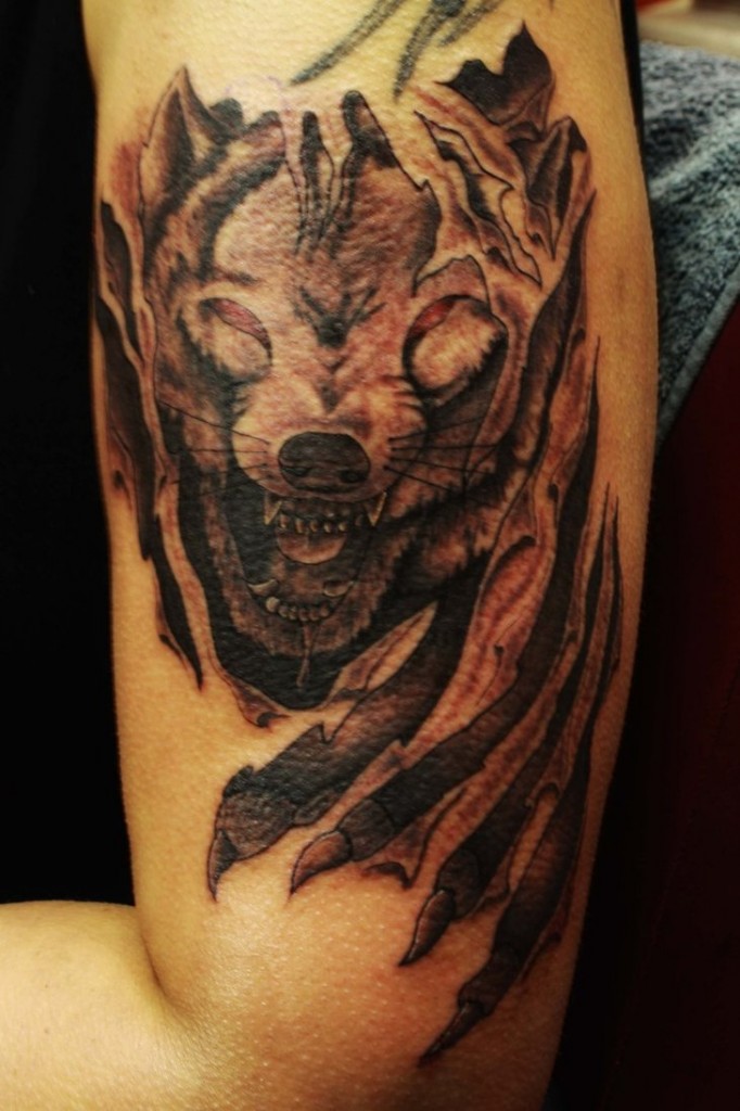 lone-wolf-tattoo-designs