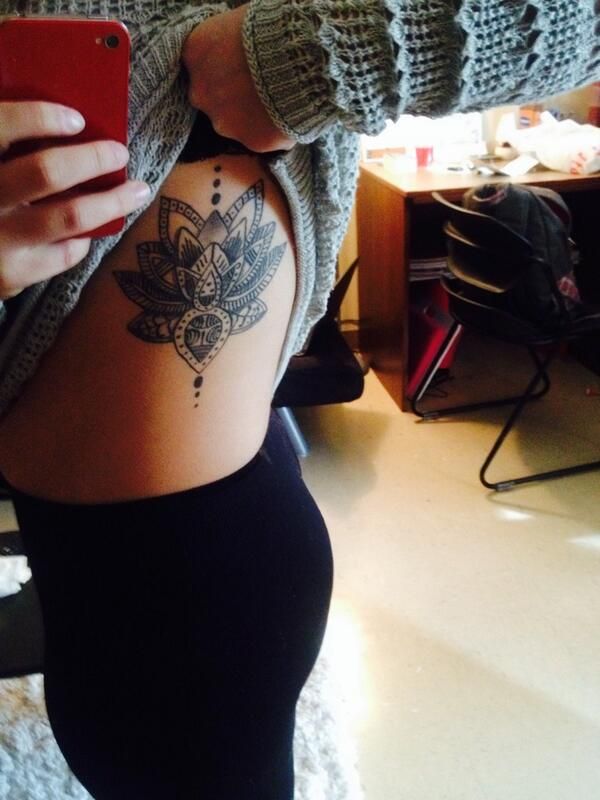 lotus-flower-side-tattoo
