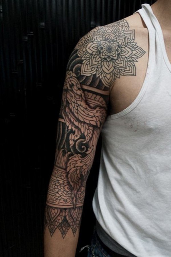mandala-sleeve-tattoo-man