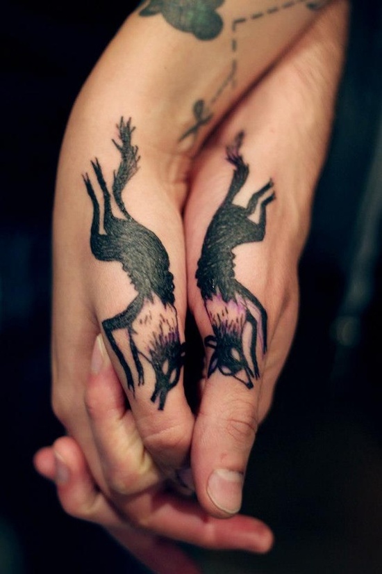 matching-couple-tattoo-designs-wolf