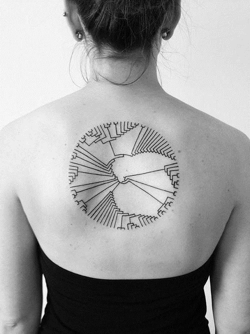minimalist-geometric-tattoo-back