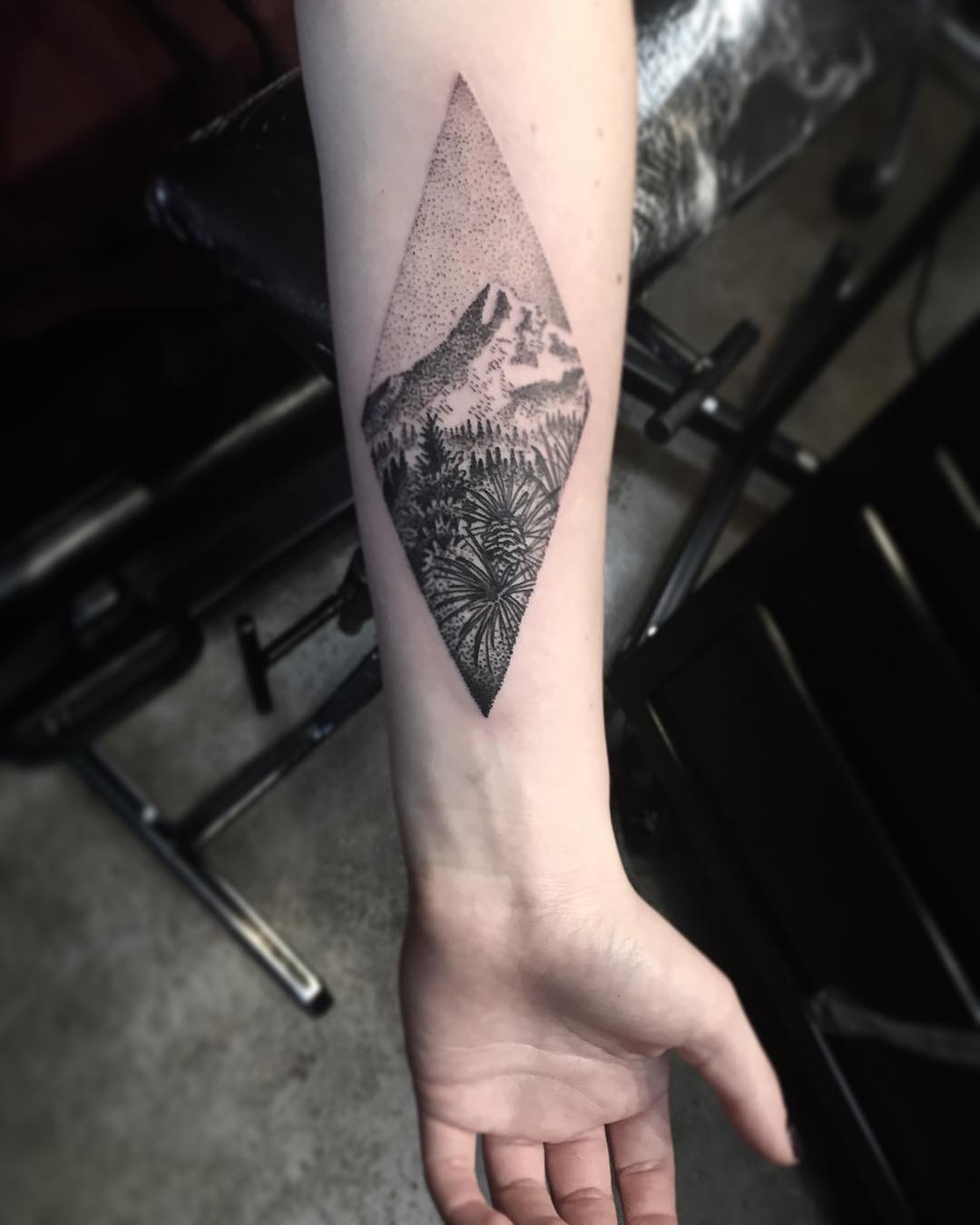 mountain-and-tree-sleeve-tattoos
