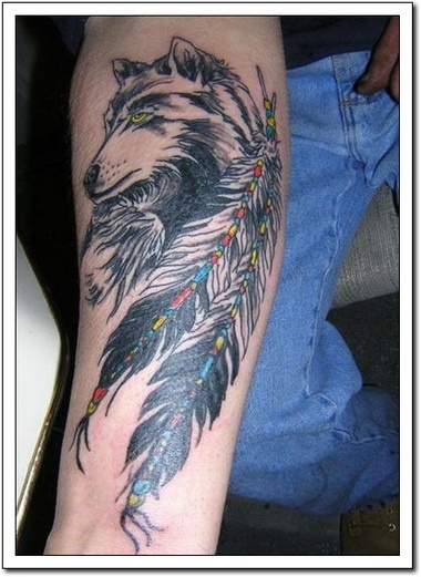 native-american-wolf-tattoo-designs