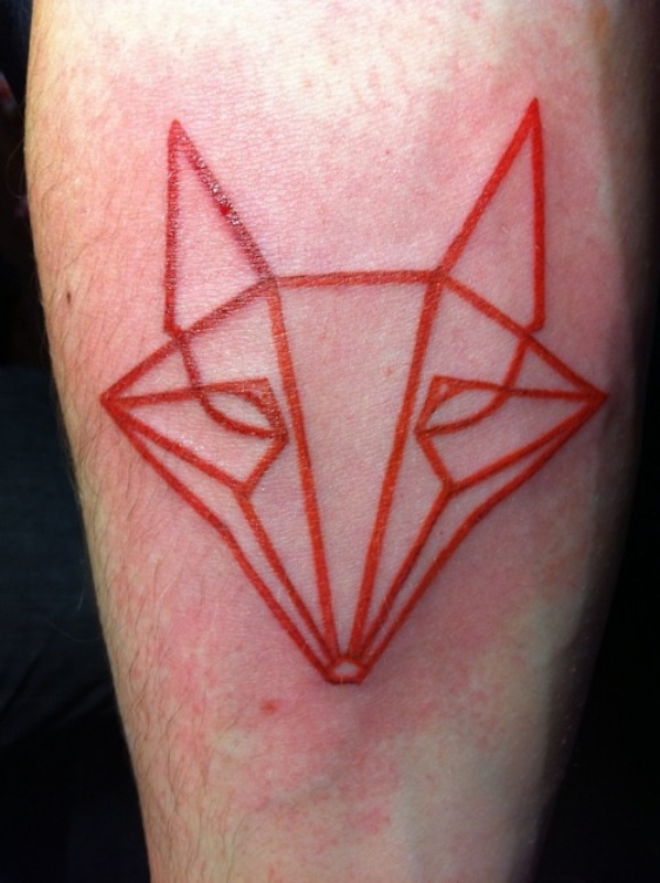 origami-geometric-fox-tattoo