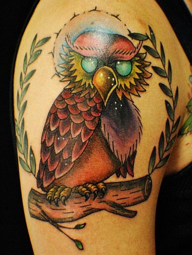 owl-tattoo-flash