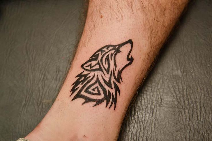 pinterest-wolf-tribal-tattoos