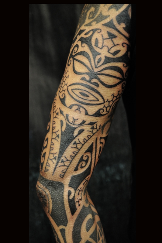 polynesian-lower-arm-tattoos