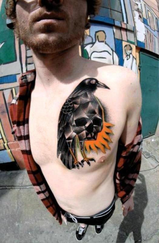 raven-chest-tattoo