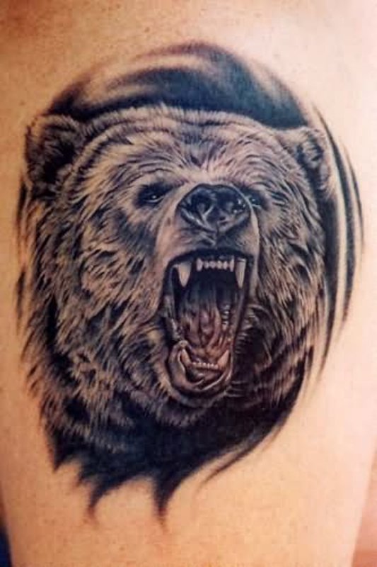 realistic-grizzly-bear-tattoo