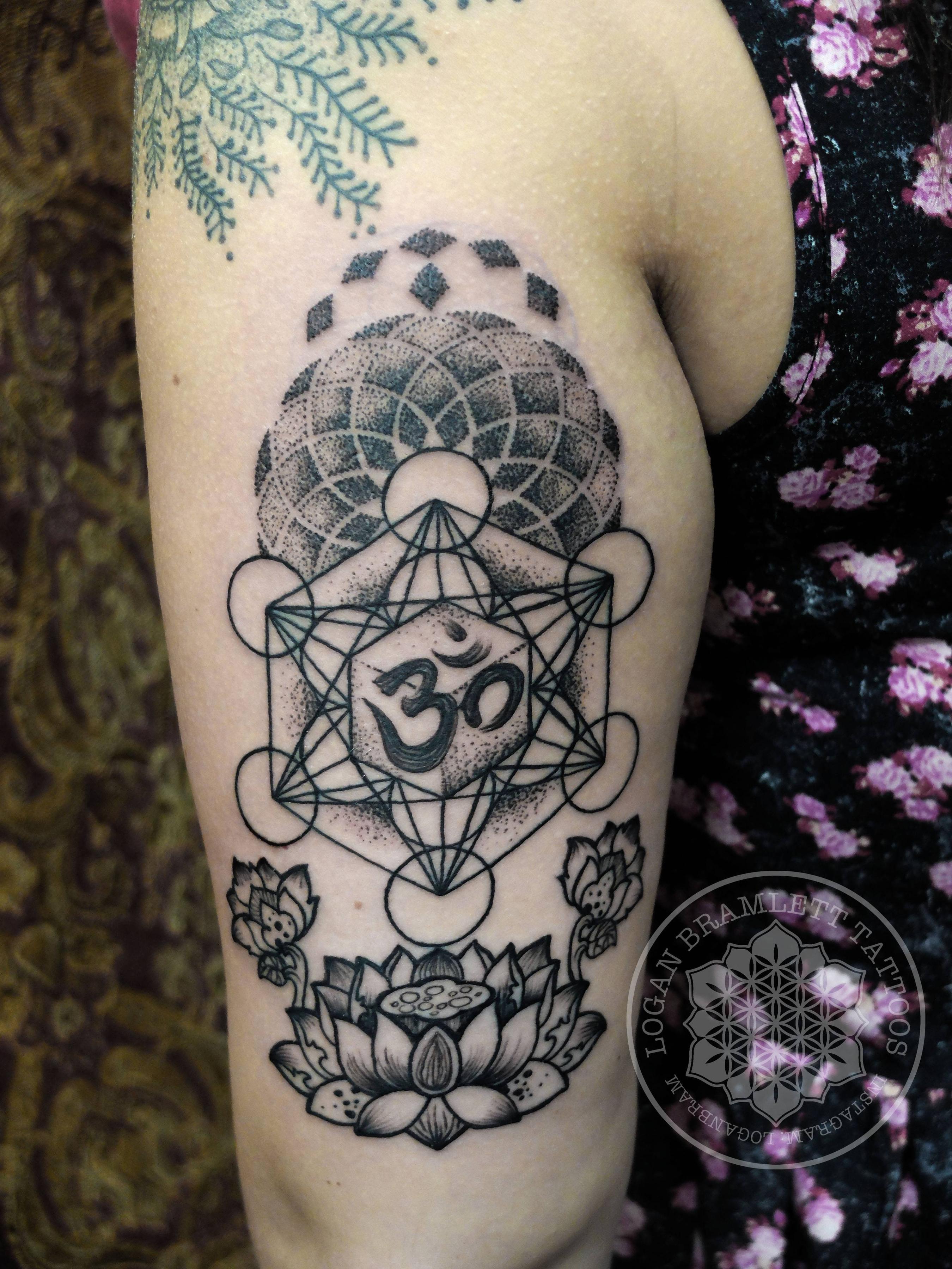 sacred-geometry-lotus-tattoo