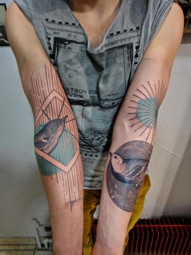 simple-geometric-tattoo-mountain-tree-ideas