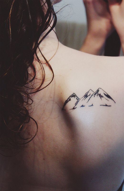 simple-mountain-tattoo-design