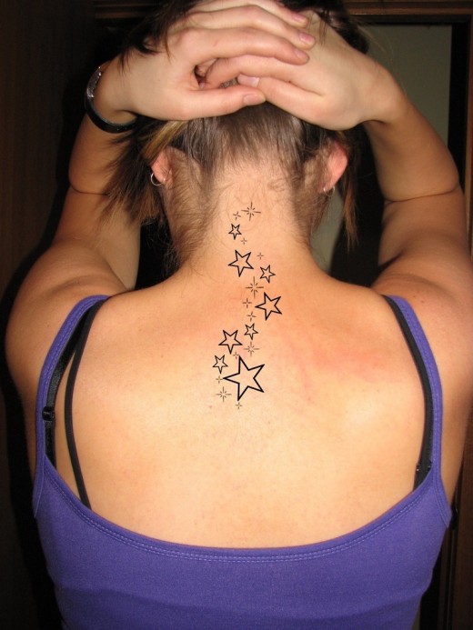 star-tattoos-on-back
