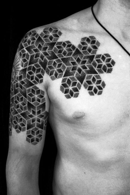 tattoo-sleeve-on-chest
