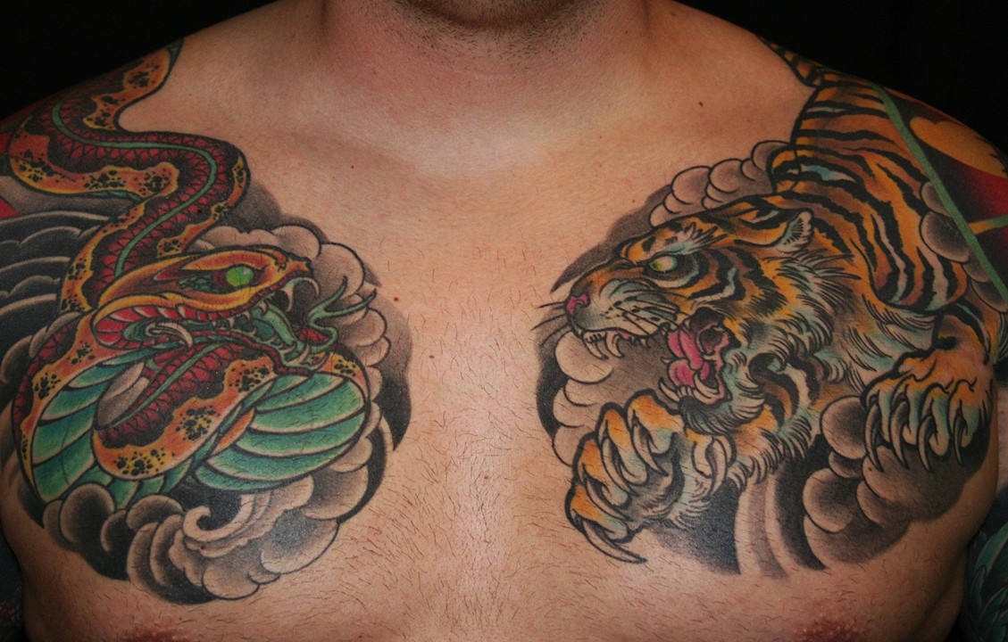 tiger-tattoo-on-chest