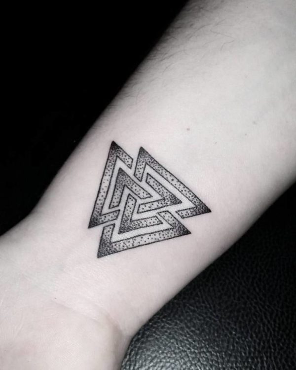 triangle-wrist-tattoos-ideas
