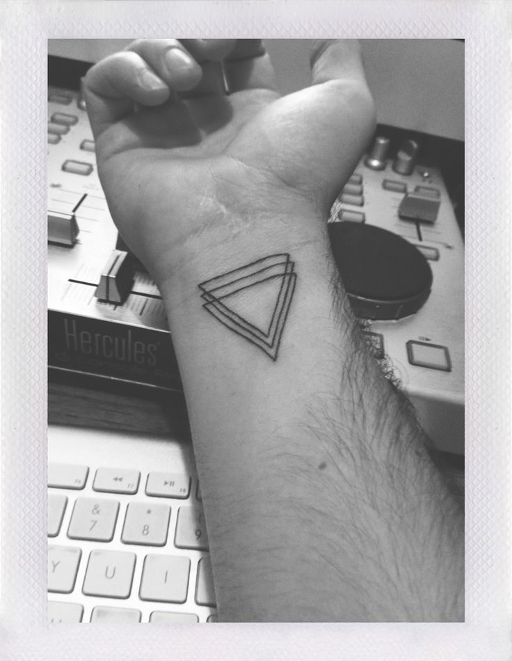 triangle-wrist-tattoos