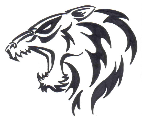 tribal-wolf-head-tattoo