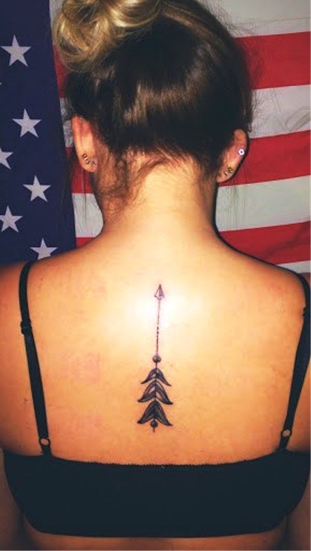 unique-arrow-tattoos-for-women
