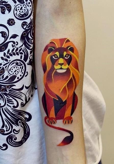 unisex-lion-tattoo