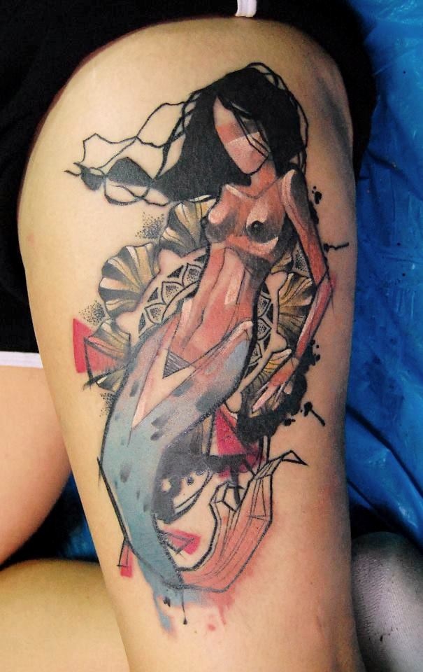 watercolor-mermaid-tattoo