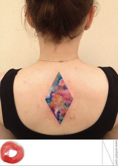 watercolor-tattoo-diamond