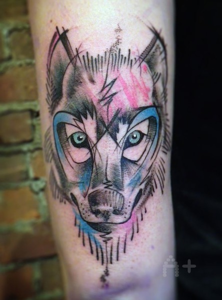 watercolor-wolf-tattoo-2013
