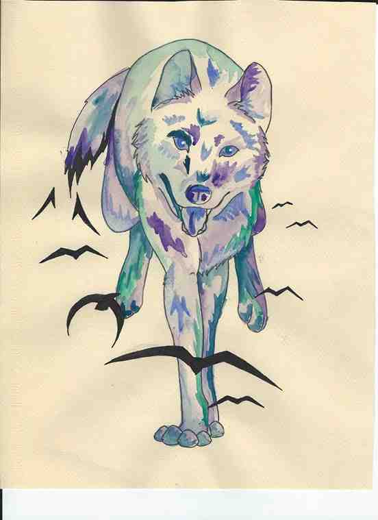 watercolor-wolf-tattoo-design-fine