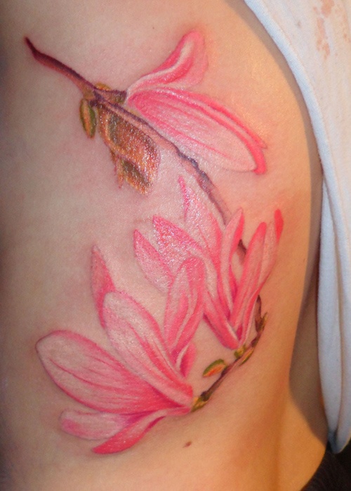 watercolor-style-flower-tattoo