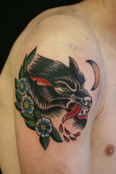 wolf-head-tattoo