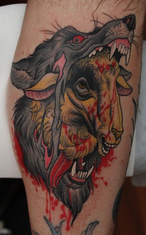 wolf-sheep-tattoo