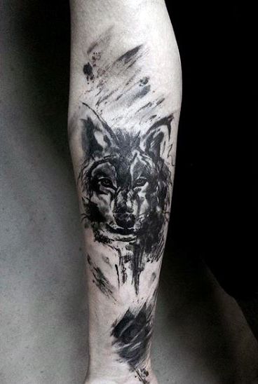 wolf-skull-tattoo-designs