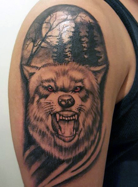 wolf-tattoo-designs-for-men-2014