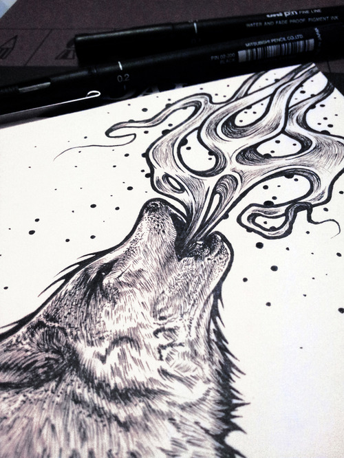 wolf-tattoo-drawings-tumblr-ideas