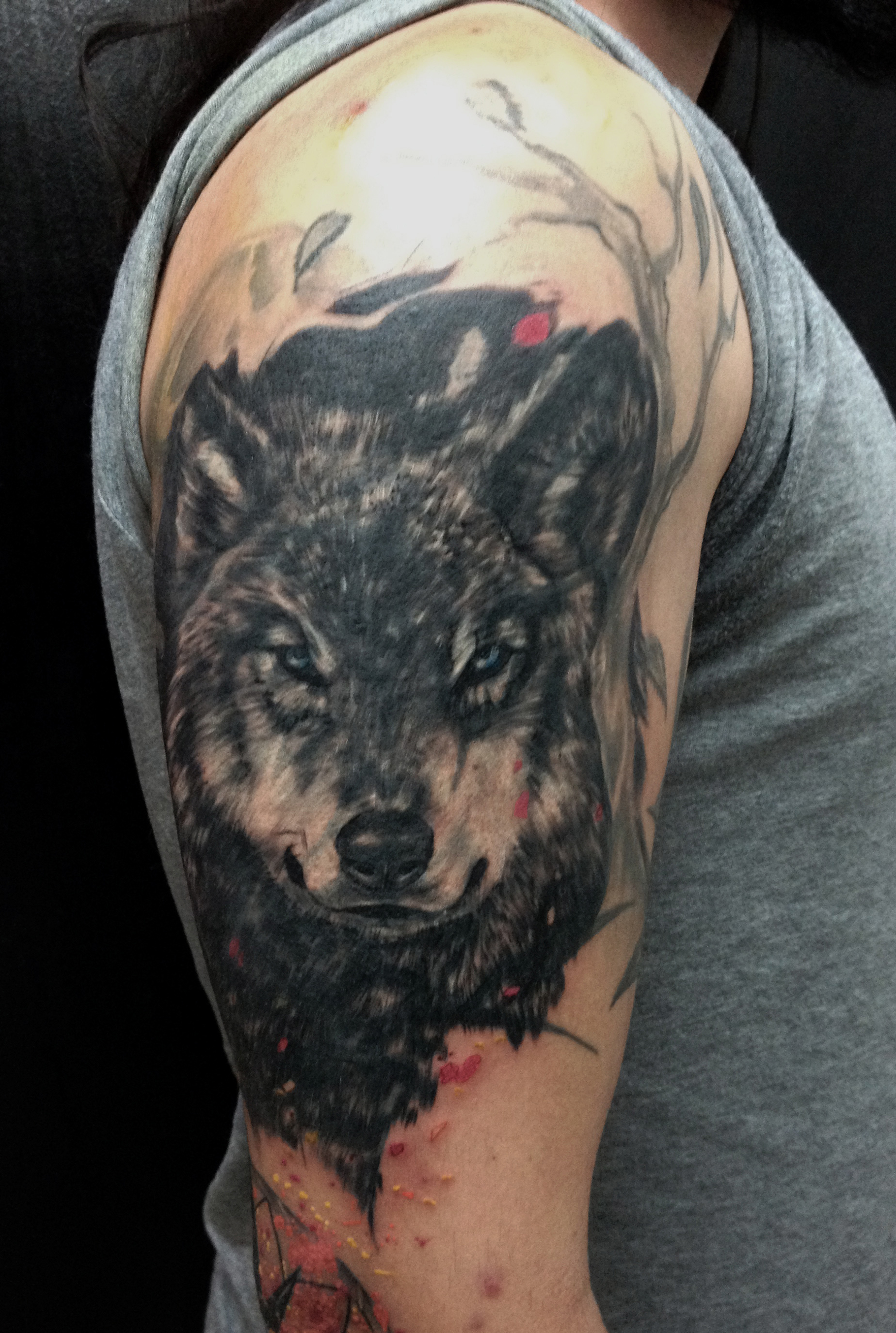 wolf-tattoo-on-forearm-ideas