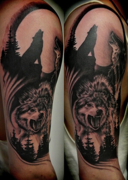 wolf-tattoo-sleeves