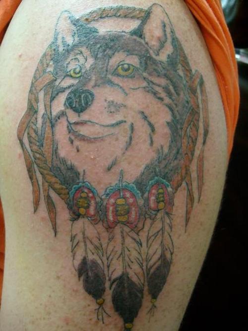 wolf-with-dream-catcher-tattoo-2010