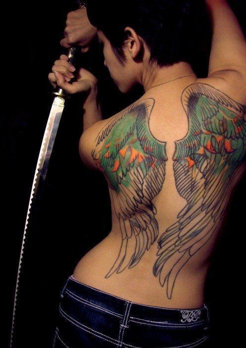 Angel Wing Tattoo