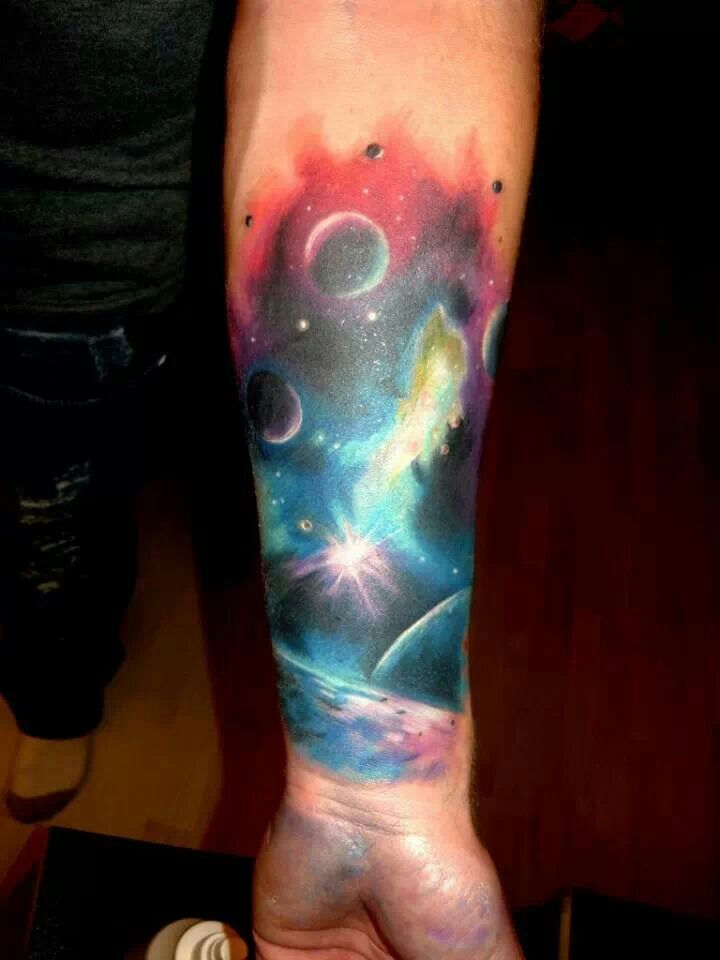 Best Galaxy Tattoos